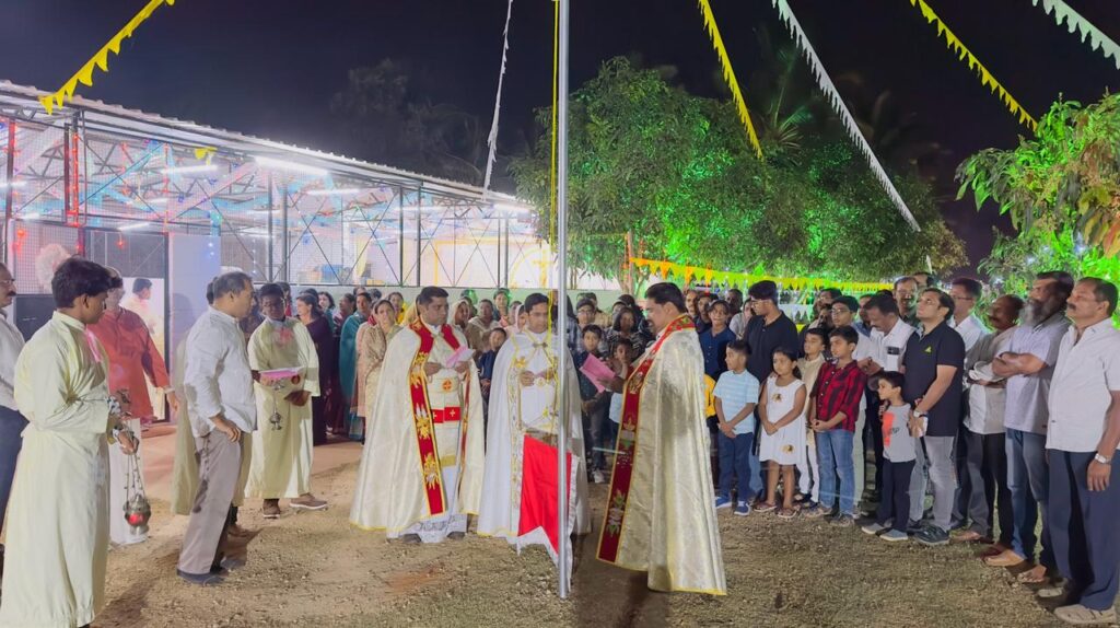 പരിശുദ്ധ വിജയമാതാ ദേവാലയത്തിൽ തിരുനാളിന് കൊടിയേറി….2024