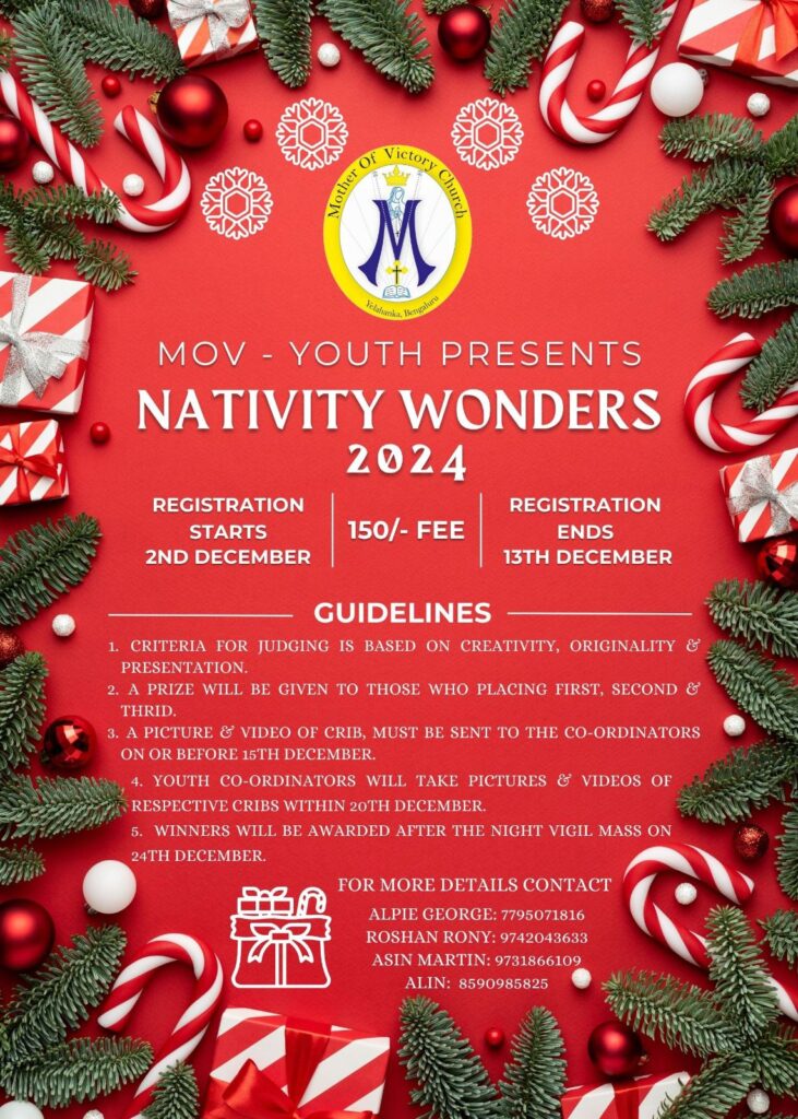 MOVC Youth presents an exciting crib-making competition!